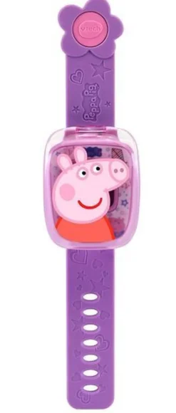VTech Peppa Pig Learning Watch Purple New