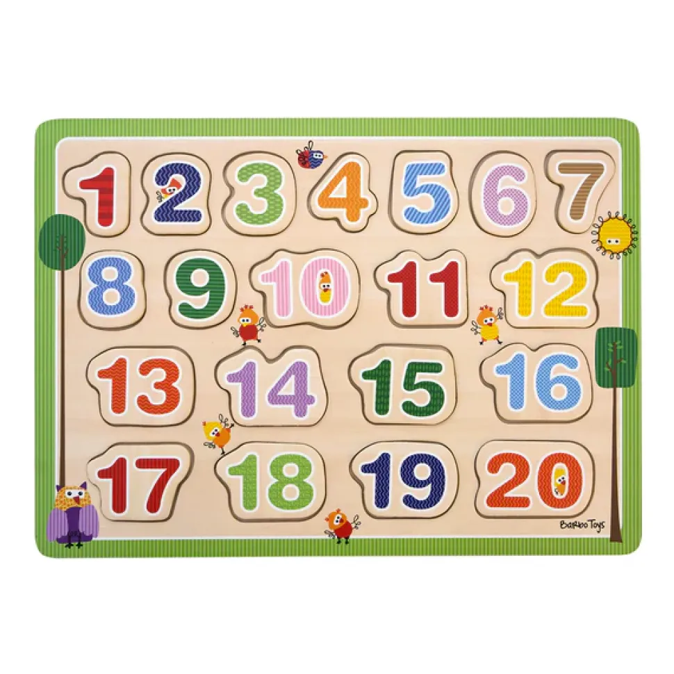 Toyworld NZ Wacky Wonders Wooden Puzzle 123 Store