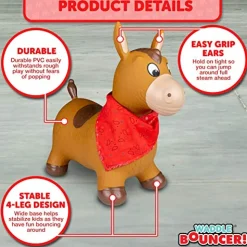 Toyworld NZ Waddle Bouncer! Ride On Bouncy Horse New