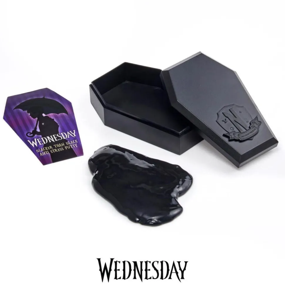 Toyworld NZ Wednesday Blacker Than Black Anti-Stress Putty Shop