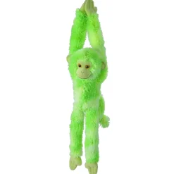 Wild Republic Hanging Monkey Multi Vibe Green 20 Inch Cheap