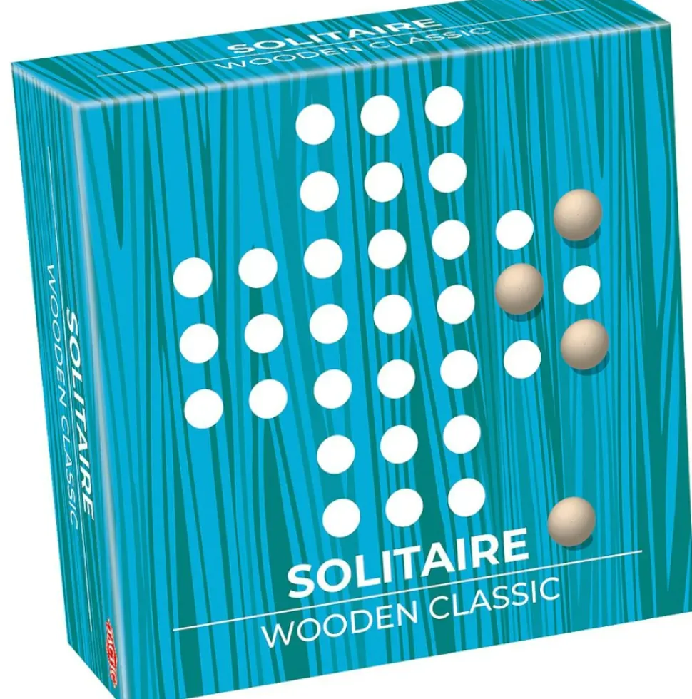 Toyworld NZ Wooden Classic Solitaire Hot