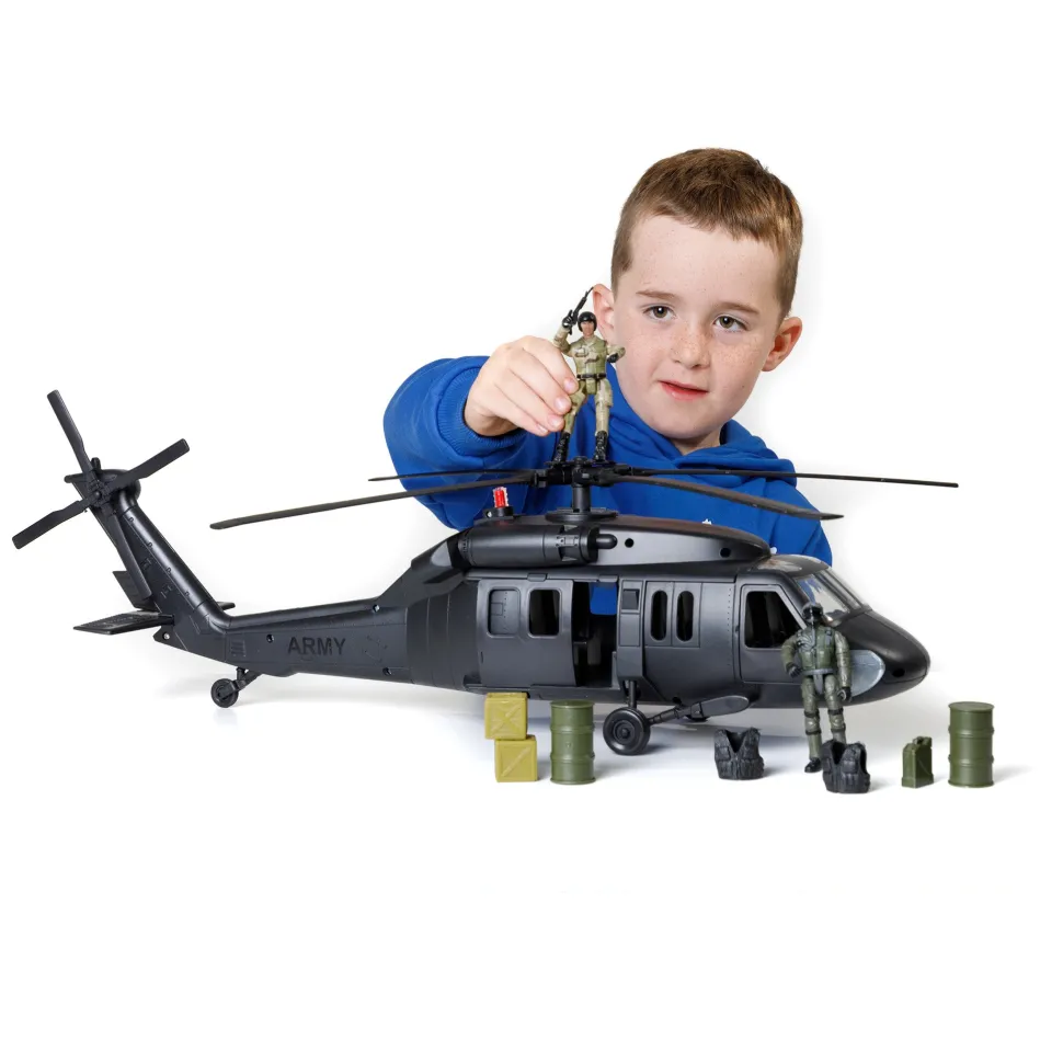 World Peacekeepers 1:18 Black Hawk Helicopter Sale