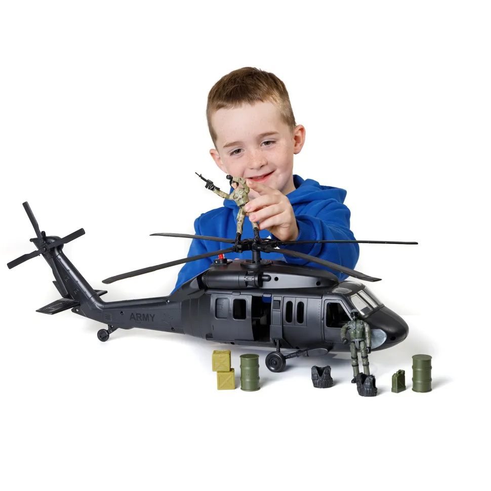 World Peacekeepers 1:18 Black Hawk Helicopter Sale