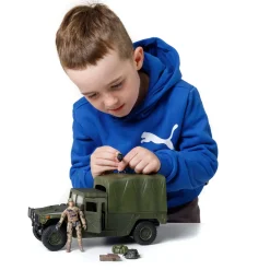 World Peacekeepers 1:18 Humvee Truck With Rooftop Flash Sale