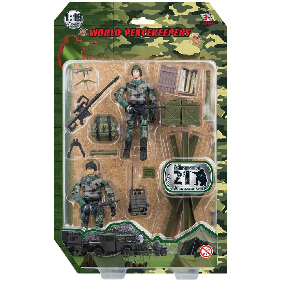 World Peacekeepers 1:18 Military Figure - Marine Shop