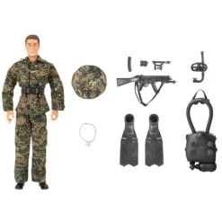 World Peacekeepers 1:6 Military Figure And Accessories Navy Seals (Special Ops) Cheap