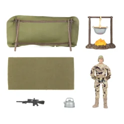 World Peacekeepers Figure And Accessories - Camp Fire Fashion