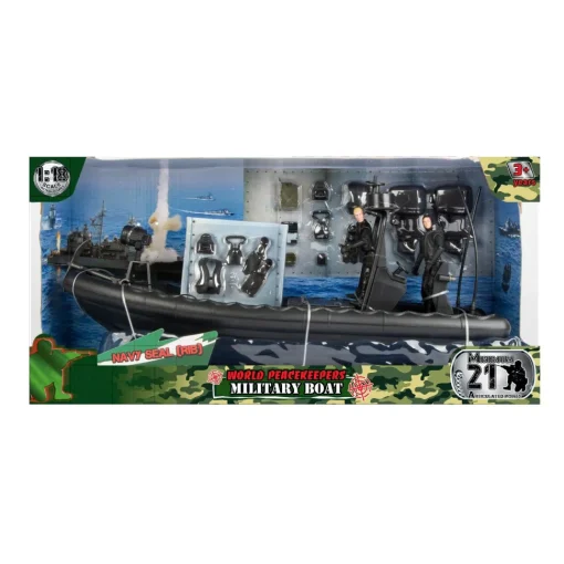 World Peacekeepers Military Patrol Boat Navy Seal (Rib) Discount