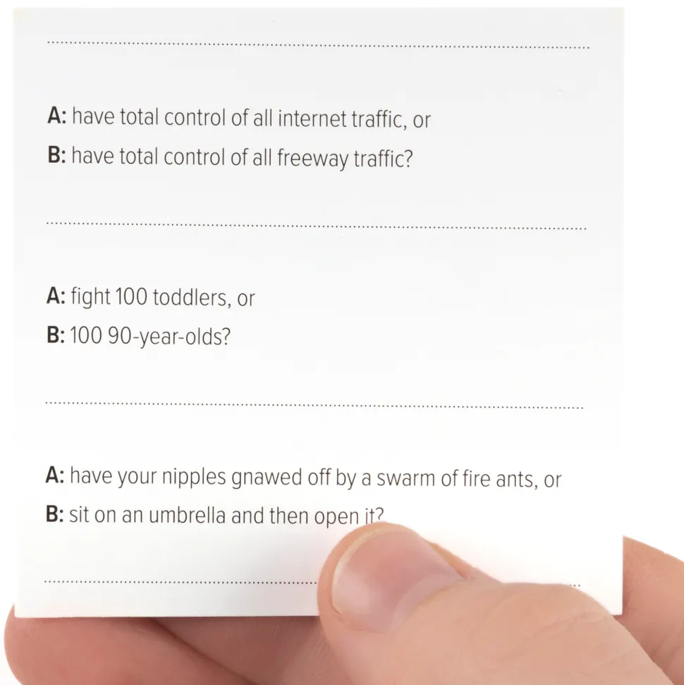 Toyworld NZ Would You Rather? Game Ready To Roll Fast-Paced Game Store