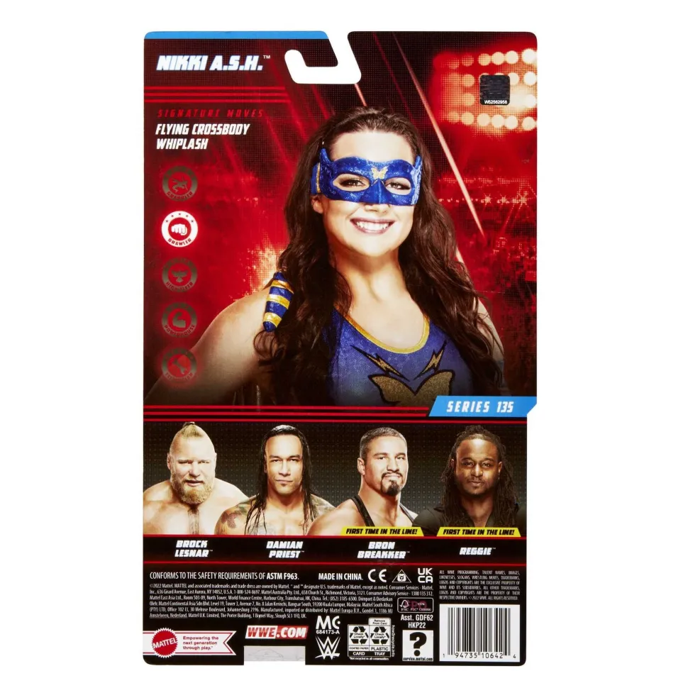 WWE Basic Action Figure Series 135 - Nikki A.S.H. Fashion