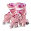Yvolution Twista Skates Pink Size 7J - 11J Hot