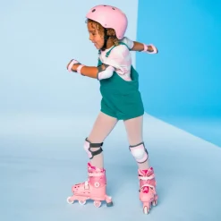 Yvolution Twista Skates Pink Size 7J - 11J Hot