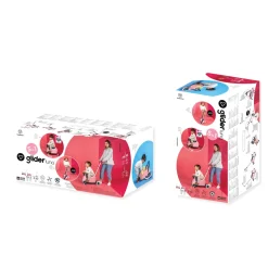 Yvolution Y Glider Luna 5In1 Kids Scooter Pink Clearance