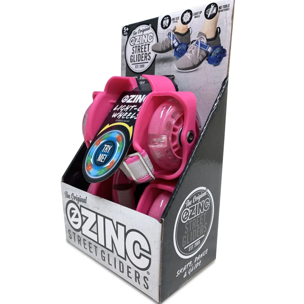 Zinc Street Gliders Pink Hot