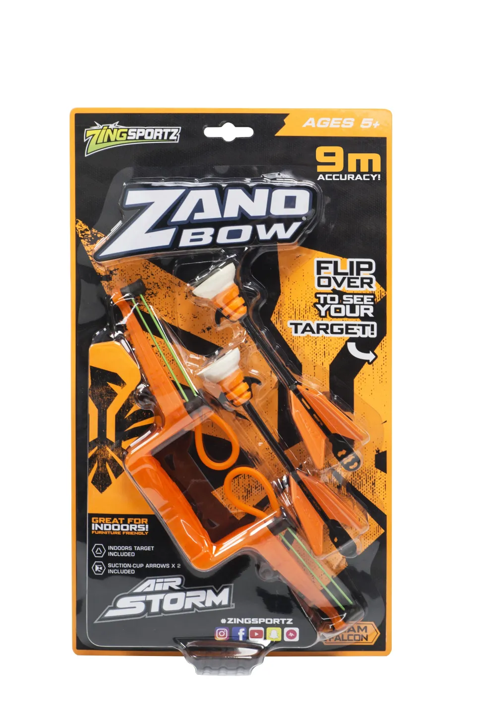 Zing Toys Air Storm Zano Bow Orange Discount