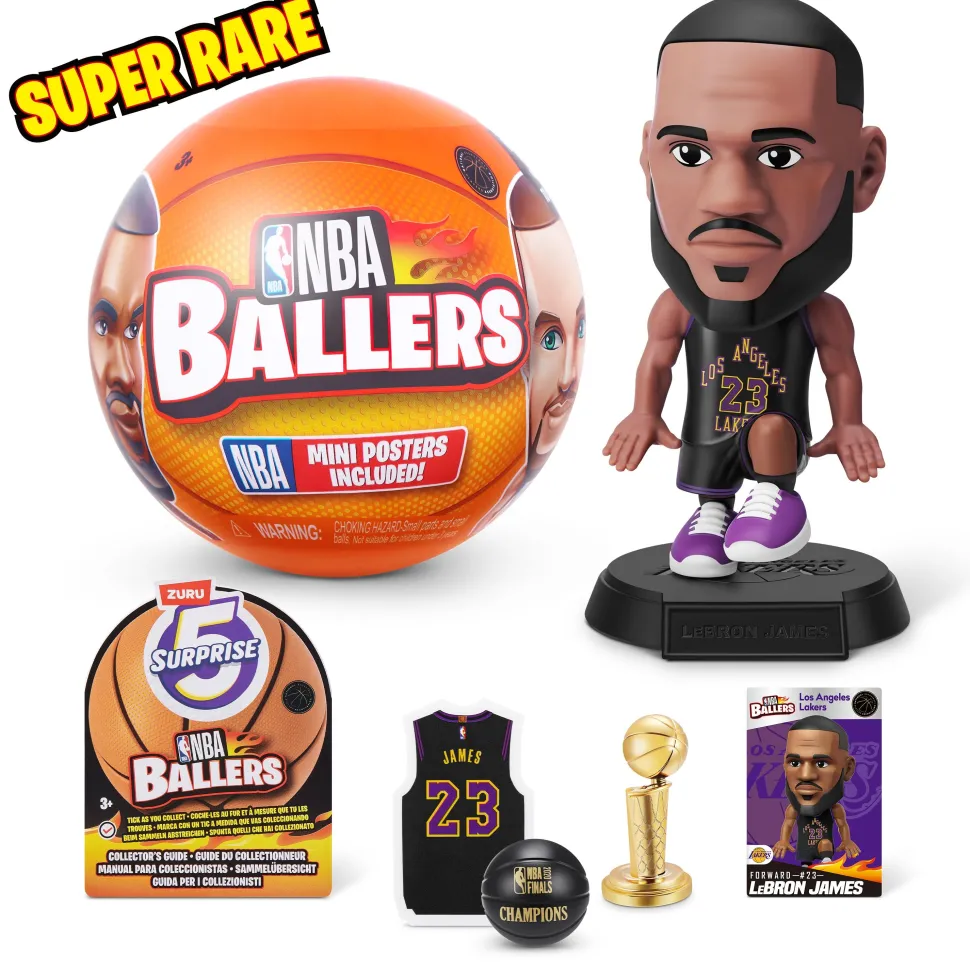 Zuru 5 Surprise NBA Ballers Assorted Styles Clearance