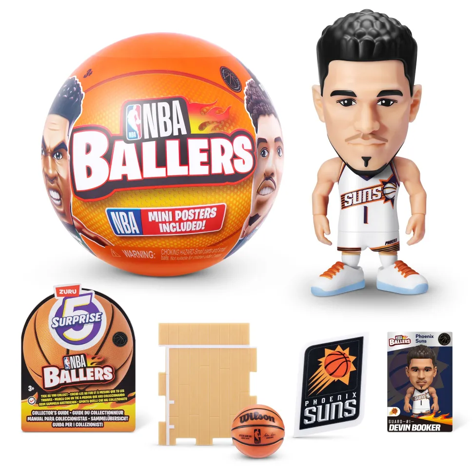 Zuru 5 Surprise NBA Ballers Assorted Styles Clearance