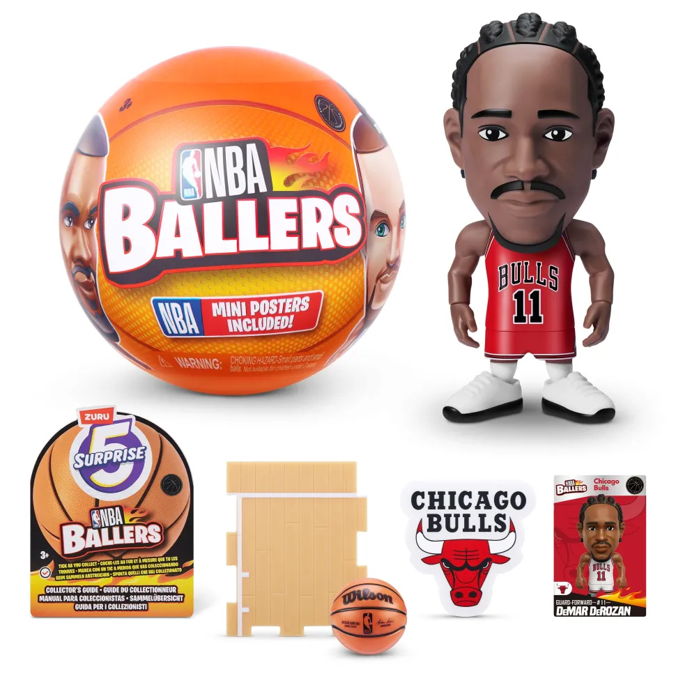 Zuru 5 Surprise NBA Ballers Assorted Styles Clearance