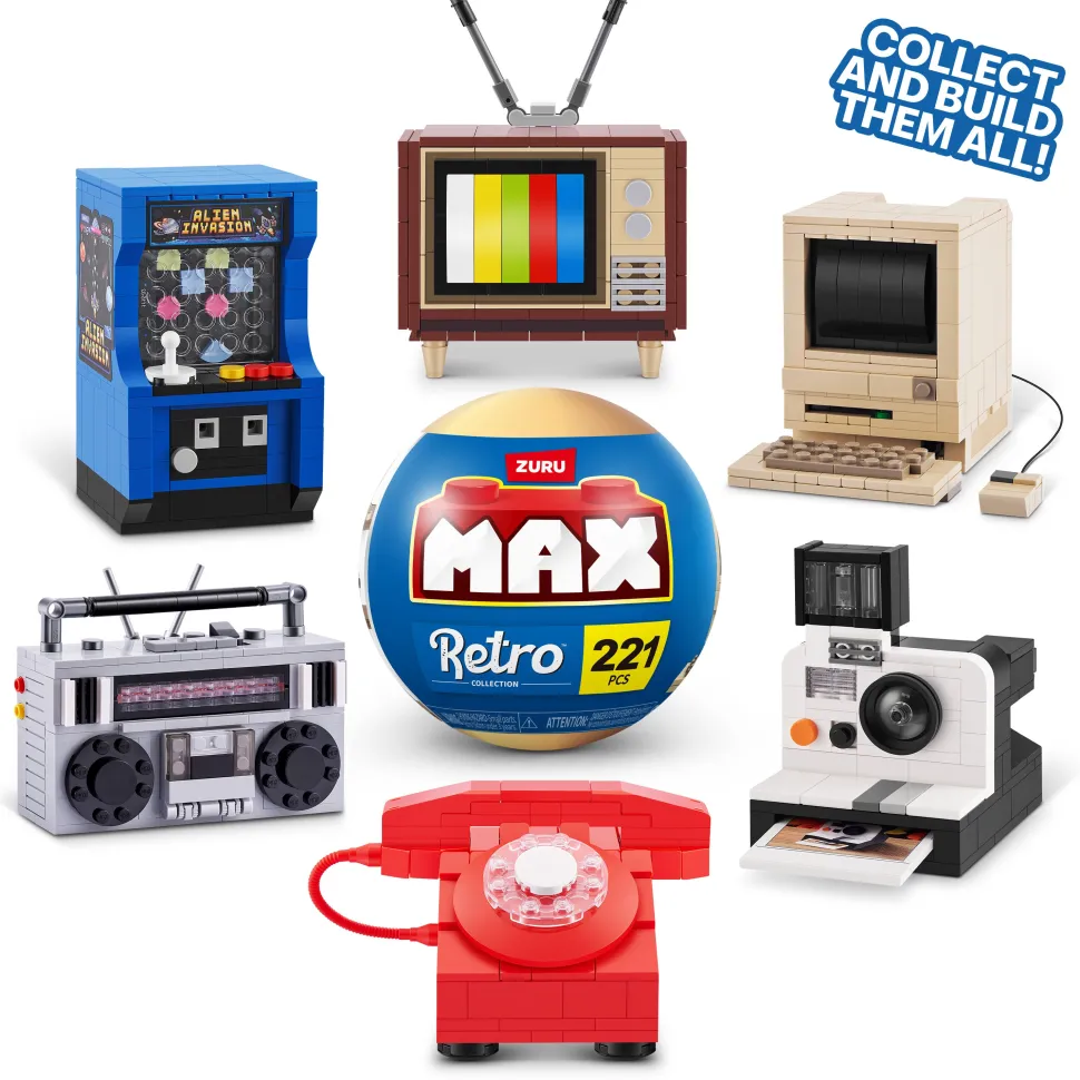 Zuru Max Premium Retro Capsule Collection Assorted Styles Hot
