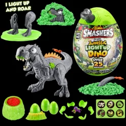 Zuru Smashers Mega Jurassic Light Up Dino Egg Cheap