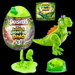 Zuru Smashers Mini Jurassic Light Up Dino Egg Shop