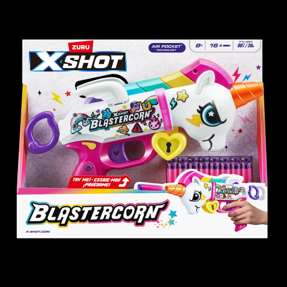 Zuru X-Shot ZURU X Shot Blastercorn Series 1 Unicorn Blaster 16 Darts Online