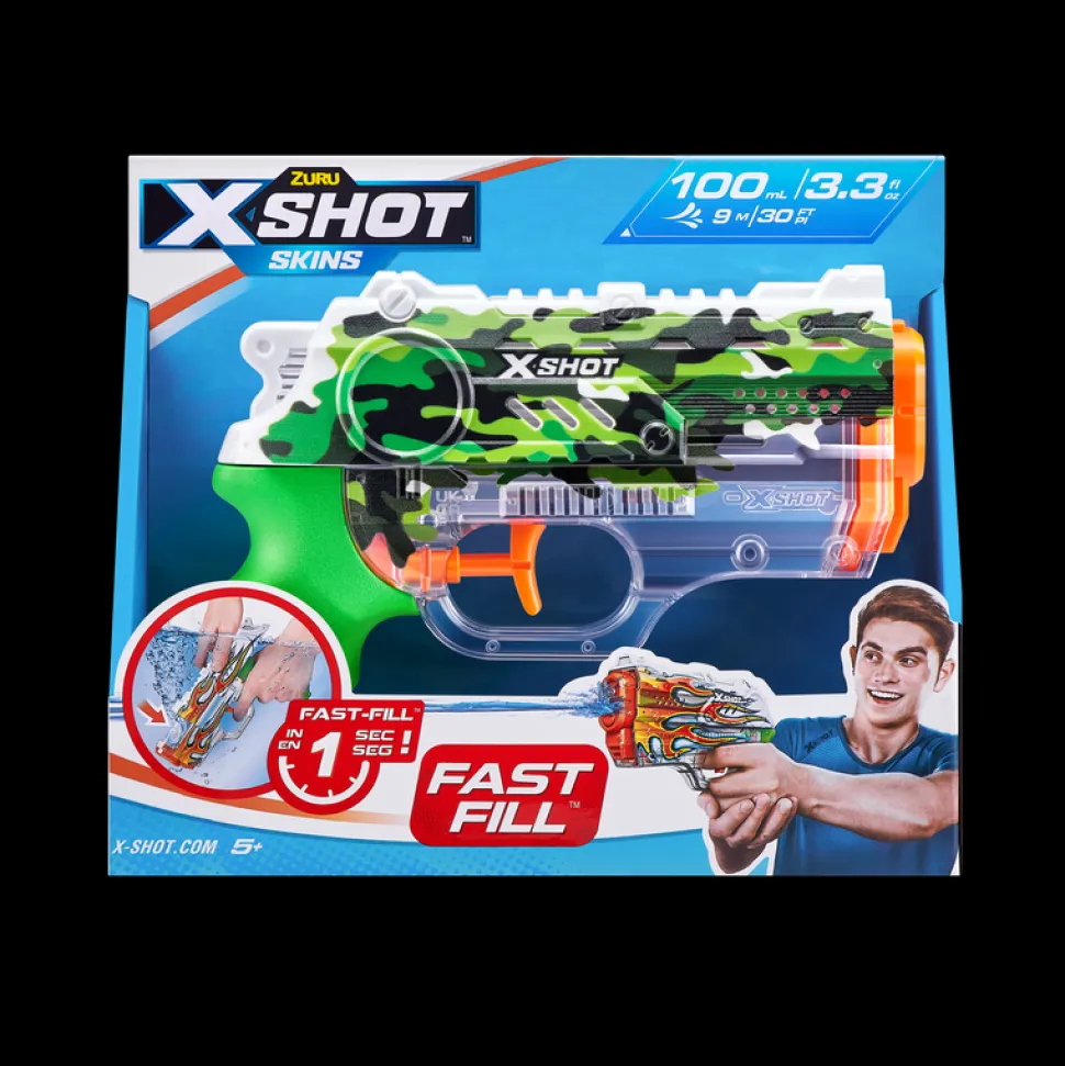 Zuru X-Shot ZURU X Shot Fast Fill Nano Water Blaster Jungle Camo Cheap