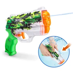 Zuru X-Shot ZURU X Shot Fast Fill Nano Water Blaster Jungle Camo Cheap