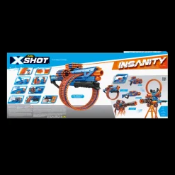 Zuru X-Shot ZURU X Shot Insanity Mega Barrel With 72 Darts Best