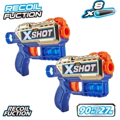 Zuru X-Shot ZURU X Shot Royale Edition 2X Kickback Golden Dart Blaster Best Sale