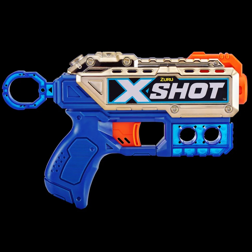 Zuru X-Shot ZURU X Shot Royale Edition 2X Kickback Golden Dart Blaster Best Sale