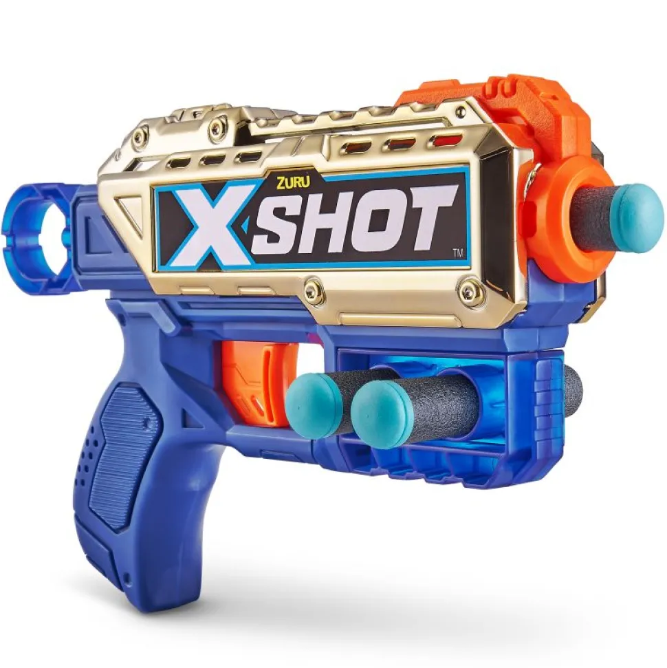 Zuru X-Shot ZURU X Shot Royale Edition 2X Kickback Golden Dart Blaster Best Sale