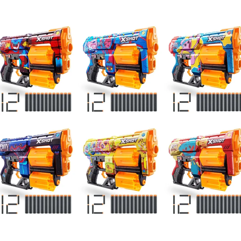 Zuru X-Shot ZURU X Shot Skins Dread Poppy Playtime Toony Online