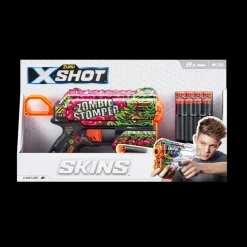 Zuru X-Shot ZURU X Shot Skins Flux Blaster Zombie Stomper Outlet