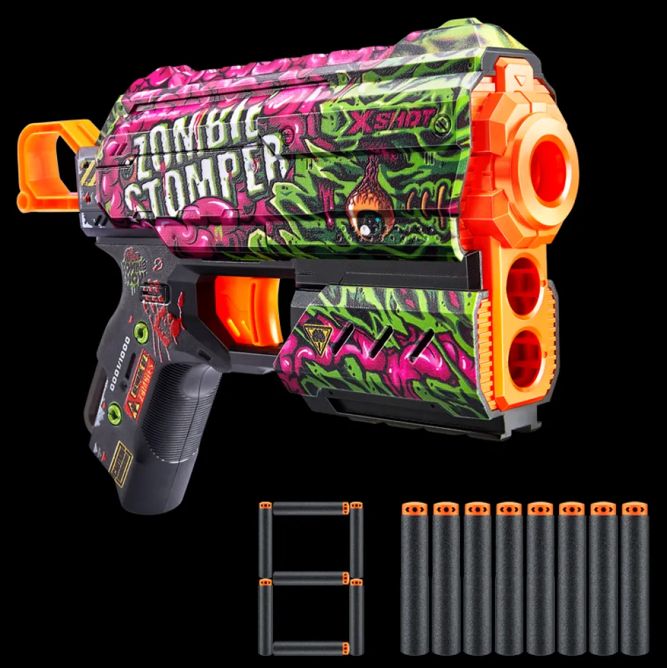 Zuru X-Shot ZURU X Shot Skins Flux Blaster Zombie Stomper Outlet