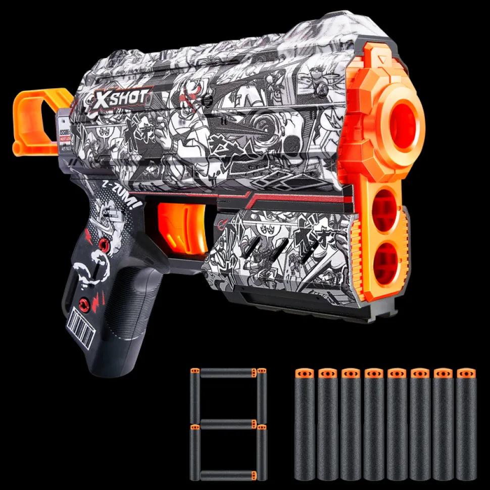 Zuru X-Shot ZURU X Shot Skins Flux Dart Blaster Illustrate Cheap