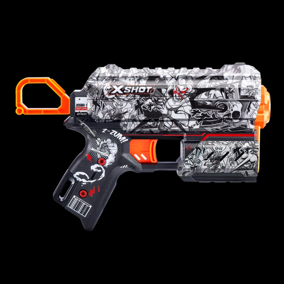 Zuru X-Shot ZURU X Shot Skins Flux Dart Blaster Illustrate Cheap