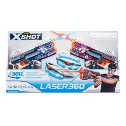 Zuru X-Shot ZURU X Shot Skins Laser 360ø New
