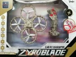 Toyworld NZ Zyroblade 2.4Ghz Remote Control QuaDCopter Camo Drone With Joystick Controller Fashion